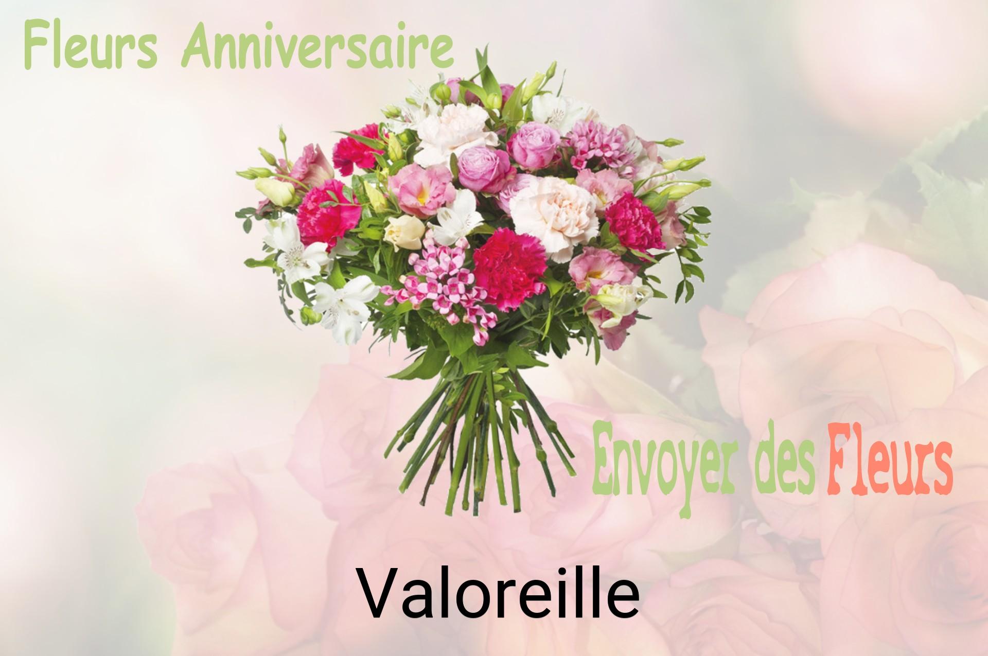 Bouquet de fleurs d’anniversaire livré à Valoreille