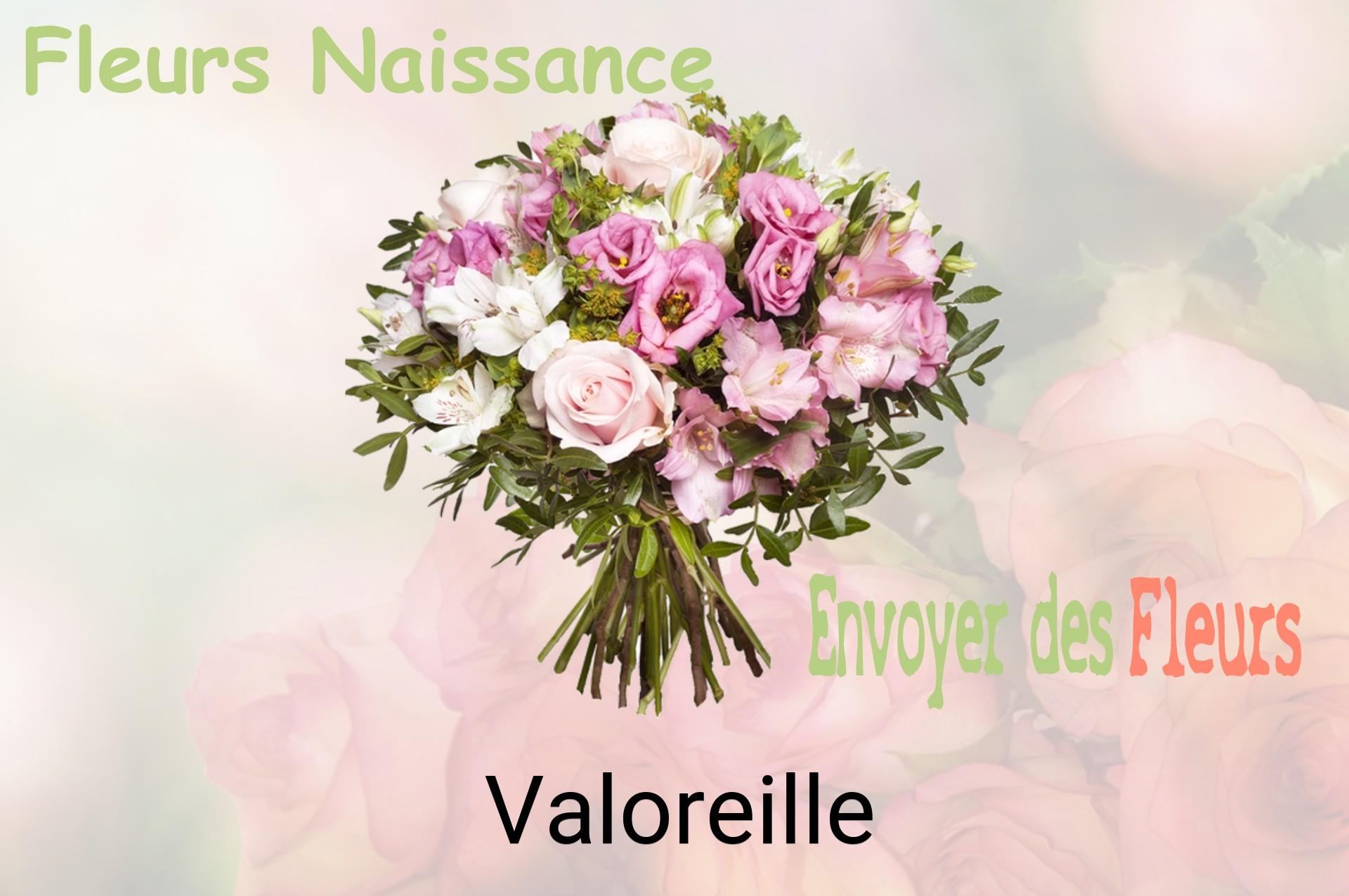 Bouquet de fleurs de naissance livré à Valoreille